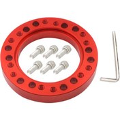 Resim Suntek Araç Direksiyonu Hub Adaptörü Spacer Ped Kırmızı 