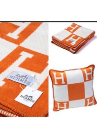 Resim H Desen Battaniye Turuncu 