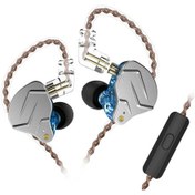 Resim Lemestar Kz Zsn Pro Kablolu Mikrofonlu Spor Kulaklık, Dinamik Bass, L Tipi 3.5mm Bağlantı 