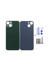 Resim Apple Uyumlu iPhone 13 Yeşil Arka Cam Kapak Pil Kapağı Tamir Set B7000 Set Yeşil 