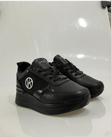 Resim 2927 Wickers-3 Siyah-füme Hafif Dolgu Bayan Spor Ayakkabısı Siyah - Füme 