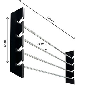 Resim fastbestore Duvara Monte 4'lü Cam Filmi Rafı 1.52cm PPF & Folyo Takılabilir 