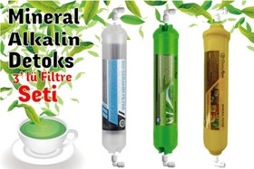 Resim Sulook Mineral.Alkalin Detoks 3'Lü Filtre Seti 