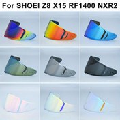 Resim SHOEI Z8 NXR2 RF1400 RF-1400 CWR-F2 CWR-F2R X15 X-Fifteen X-SPR Pro Kalkan Güneşlik Rüzgarlık Kask Parçaları için Kask Vizörü 