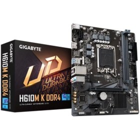 Resim Gigabyte H610m-k Ddr4 3200mhz 1xhdmı 1xm.2 Usb 3.2 Matx 1700p (12. / 13. Ve 14. Nesil Işlemci Uyumlu 