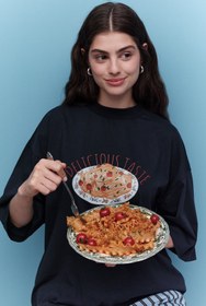 Resim Printed Short-Sleeve T-Shirt Pasta - PASTA / S 