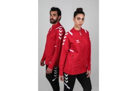 Resim Hummel Dream Kamp Eşofman Üstü Kırmızı 