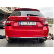 Resim Stuning Skoda Fabia Arka Difüzör Parlak Siyah 769883676482 