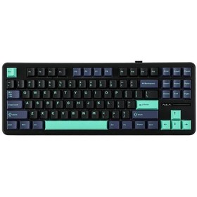 Resim Aula F87 Mekanik Rgb Tkl Graywood V4 Switch Kablosuz Makrolu Klavye 