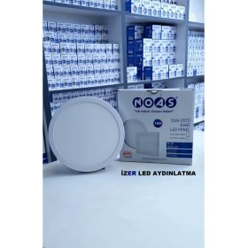 Resim Noas 18w Sıva Üstü Yuvarlak Panel Beyaz 