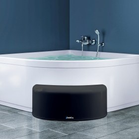 Resim Küvet | Jakuzi Basamağı Oval | MOD - 30x70 / Siyah / Akrilik Tekli Basamak 