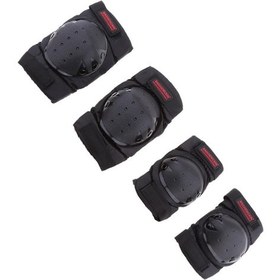 Resim Homyl Multi-sport 2 Dirsek Ve Dizlik Emniyet Seti Siyah 