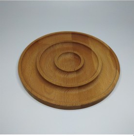 Resim Buco 3 Gözlü Yuvarlak Çerezlik Kahvaltılık 25CM 