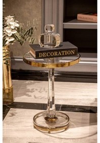 Resim Dulda Akrilik Polaris Sehpa Şeffaf 