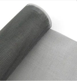 Resim Tusem Fiberglass 120 500cm Ebatlarında Gri Renk Sineklik Tülü 