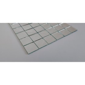 Resim MozaiKristaL Mutfak Alnı Ve Iç Dekorasyon Için 48x48x4 Mm Gerçek Ayna Mozaik (1 Koli=1 M2 Fiyatıdır ) 