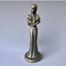 Resim Emziren Anne Gümüş Antrasit 