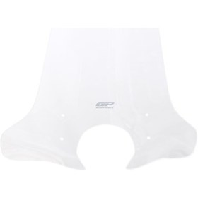 Resim GP Kompozit Royal Alloy Tigara Grande 125 / 150 / 300 2020-2024 Uyumlu Ön Cam Şeffaf 57 cm 