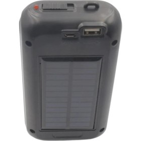 Resim Gold Silver GS-875 Güneş Enerjili Powerbank Özellikli Işıldak 