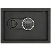 Resim KALE Kilit Siyah Laptop Tipi Elektronik Kasa (KD060/60-130) 