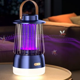 Resim Verimli Taşınabilir Sivrisinek Öldürücü Lamba - USB Şarjlı, 1500mAh Şarj Edilebilir Lityum Pil, İç ve Dış Mekan Kullanımı İçin İdeal, Aktif Alanlarda Sivrisinekleri Geri Püskürtür, İç Mekan Sivrisinek Kontrolü | Zarif Sivrisinek Öldürücü Lamba | Verimli Sivrisinek Tuzak, Sivrisinek Kovucu 