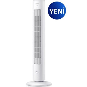 Resim Philips CX5535/00 5000 Serisi Kule Tipi Vantilatör, Uzaktan Kumanda, Aroma Difüzyonu, 40 W, 28 dB, 2230 m3/sa 
