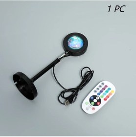 Resim Sunshine022 Uzaktan Kumandalı 16 Renk Rgb Atmosfer Işığı, Dekoratif Aydınlatma, Hediyelik 