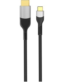 Resim Mobilefix Gri Qg08 8k 60 Hz Görüntü Kalitesi Type-c To Display Port Kablo 1.8m 