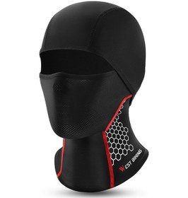 Resim Yp0201427 Yaz Güneş Geçirmez Nefes Başlık Motosiklet Balaklava Siyah 
