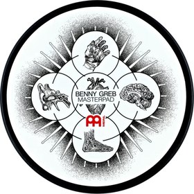 Resim Meinl MPP-6-BG Benny Greb Masterpad 6" Çalışma Pedi 