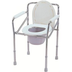Resim Leo 205 Katlanır Komot Tuvalet Sandalyesi 
