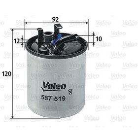 Resim VALEO 587519 Yakıt Filtresi (Mazot) Mercedes A Class A 170 Cdı 