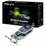 Resim PNY Nvidia Quadro 600 1GB DDR3 128 Bit PCI-E 2.0 Profesyonel Ekran Kartı 