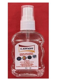 Resim Gözlük Camı Temizleme Solüsyonu 50ml Ve Ufak Boy Silme Bezi 