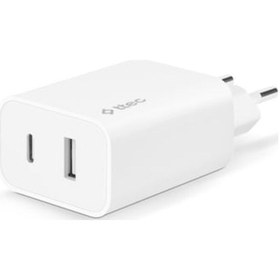 Resim Ttec 2SCS24B Smartcharger Duo 32W Usb-C+Usb-A Seyahat Şarj Aleti 