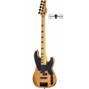 Resim Schecter Model-T Session-5 Bas Gitar (Aged Natural Satin) 