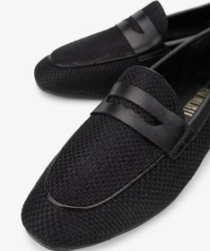 Resim Valmenti Topy Kadın Siyah/siyah Deri & Tekstil Loafer Ayakkabı 961 1979-1 Bn Ayk Y24 Siyah 