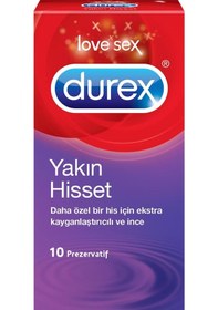 Resim Durex Yakın Hisset Prezervatif 10'lu 