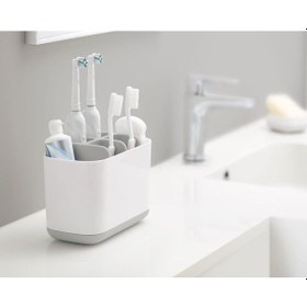 Resim Joseph Easy Store Büyük Diş Fırçalık Beyaz Gri 70510 Diğer 
