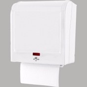 Resim KG-GOLDPAPER Beyaz Renk Sensörlü Elektrikli Ve Pilli Otomatik Kağıt Havlu Makinesi 21 Cm (2 Yıl Garantili) 