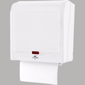 Resim KG-GOLDPAPER Beyaz Renk Sensörlü Elektrikli Ve Pilli Otomatik Kağıt Havlu Makinesi 21 Cm (2 Yıl Garantili) 