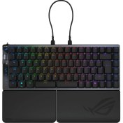 Resim Asus Rog Falcata Manyetik Hot-Swappable Swıtchler, 8k Wıreless Bağlantı, Rapıd Trıgger Modu, Kontrol Tekeri, Zone Mode, 4 Katmanlı Yalıtım ve Ayrılabilir Bilek Desteği Türkçe Oyuncu Klavyesi 