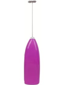 Resim Dashanshop 1 Adet Premium Mor El Süt Köpürtücü - Pille Çalışan Elektrikli Çırpıcı 