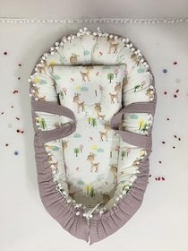 Resim Pikeli ve Ponponlu, Babynest/ana Kucağı/anne Yanı 