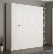 Resim Minar Kale 210 Cm 5 Kapaklı 3b Raf Portmanto Byz Mbr İlkbahar Byz 