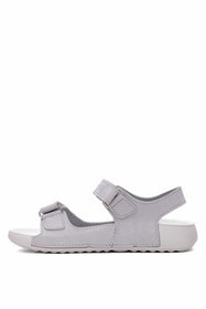 Resim Benetton BN-1419 Filet Erkek Çocuk Düz Sandalet Gri 