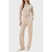 Resim Guess Couture Taşlı Regular Fit Kadife Jogger Kadın Eşofman Altı V3BB26K0232 (V3BB26K0232) 