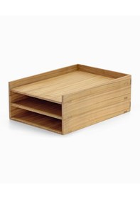 Resim Woodsaka - Reka 3 Katlı Evrak Rafı Ve Dosyalık - Kiraz Ağacından 