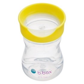 Resim Bbox Bardağa Geçiş Kapaklı Eğitici Alıştırma Bardağı 240 ml +12 ay Sarı 