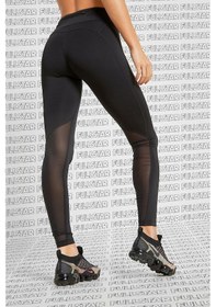 Resim Nike Fast Running Leggings Full Length Leggings 3 Cepli Toparlayıcı Tam Boy Siyah Tayt Siyah 